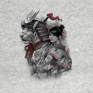 Tiger Samurai T-Shirt